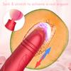 Automatic Retractable Clitoris Tongue Licking Vibrators for Women Powerful Clitoris Stimulator Adult Sex Toy