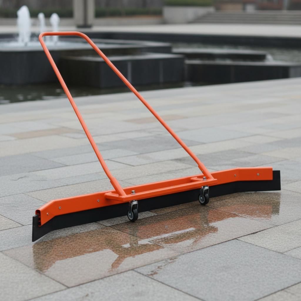 Court Squeegee Wide Water Pusher Rolling for Gyms, Facility Managers