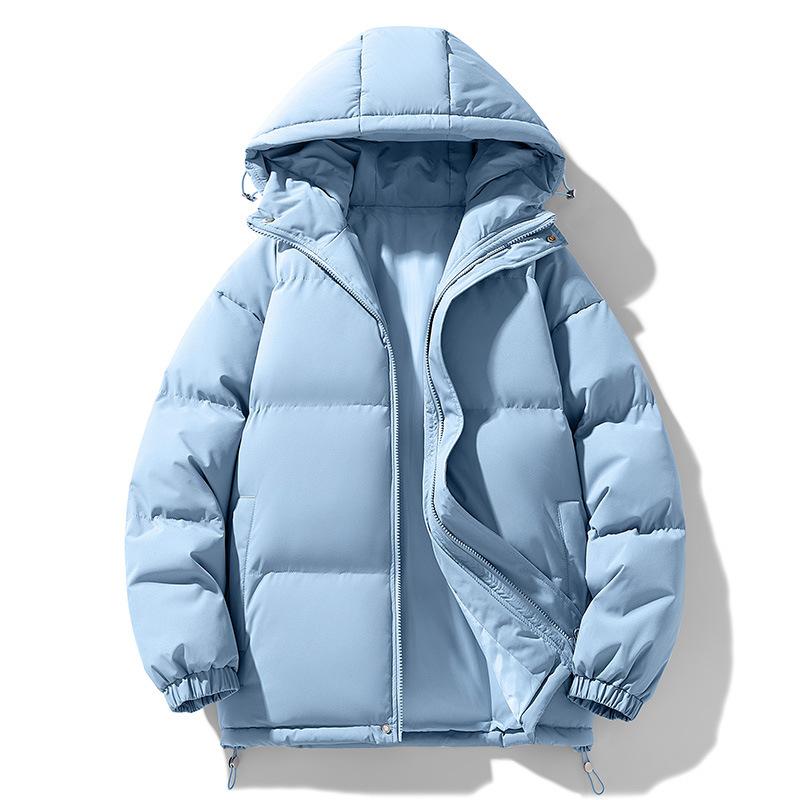 

Американская хлопковая одежда мужская и женская зимняя 2025 утолщенная свободная повседневная теплая универсальная куртка для пары 3XL