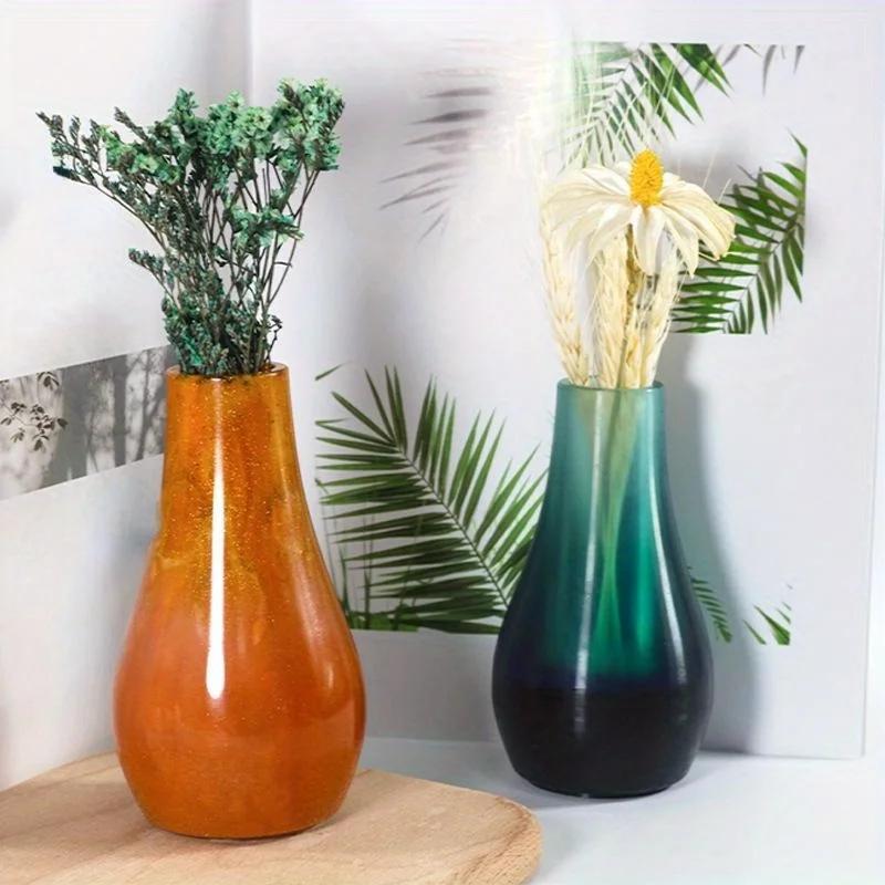 Diy Drip Mold Jade Net Vase Silicone Mold Home Accessories Ornament DIY Mold Vase Silicone Mold Jewelry Home Furnishing