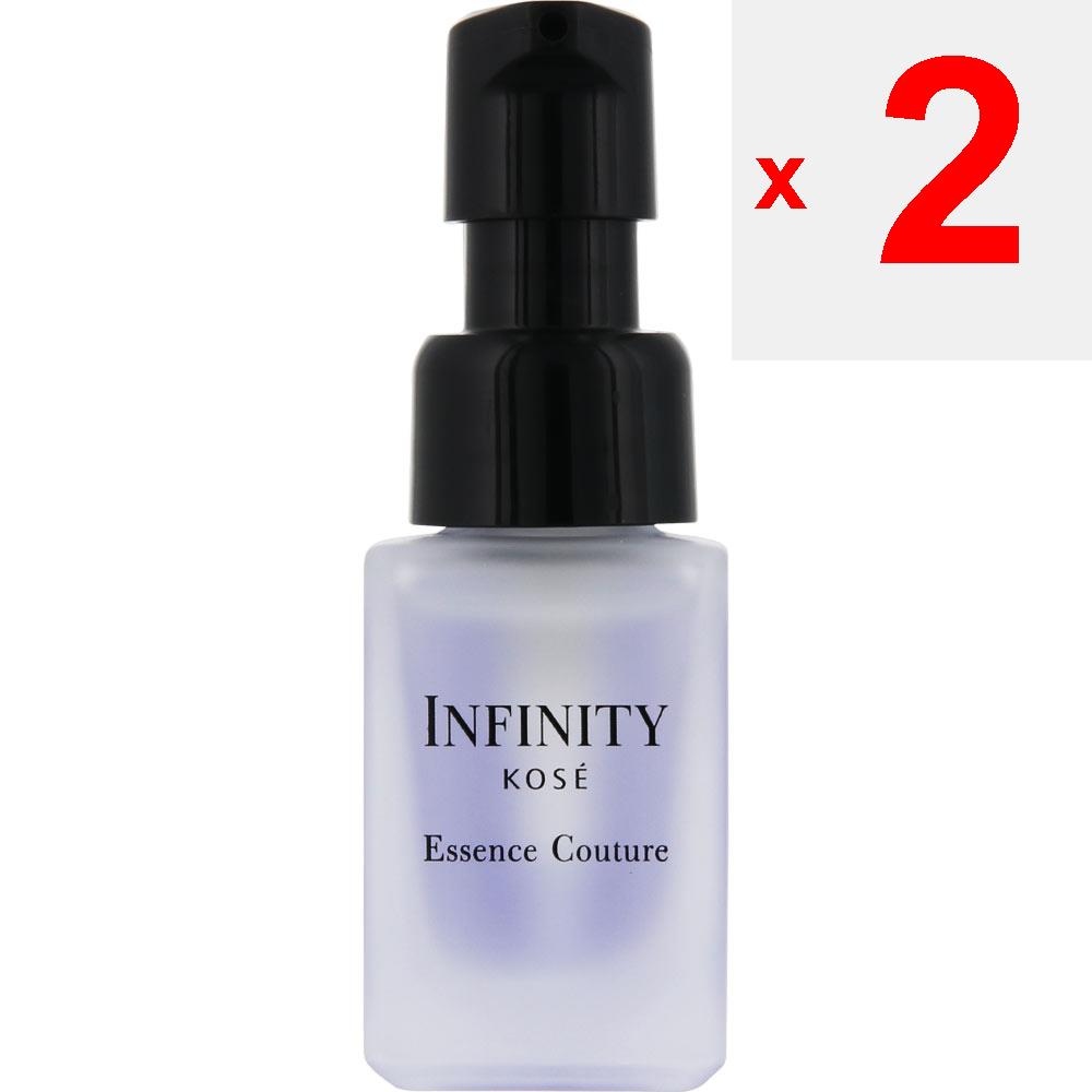 Kose Infinity Essence Couture O4 10ml Beauty Liquid After Applying Lotion, Take One Press of the Water Serum and One Press of the Oil Serum Onto the P