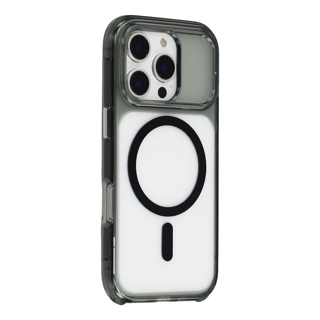For iPhone 16 Pro Case Compatible with MagSafe TPU Acrylic Shockproof Clear Phone Cover