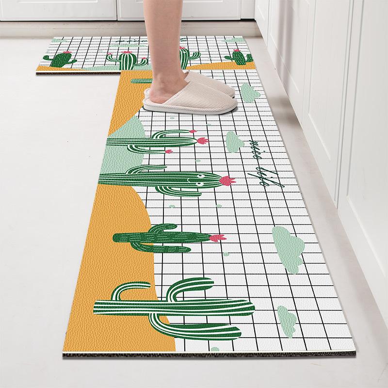 Kitchen Floor Mat Long Strip Floor Mat Carpet Bedside Carpet Bathroom Door Mat Floor Mat