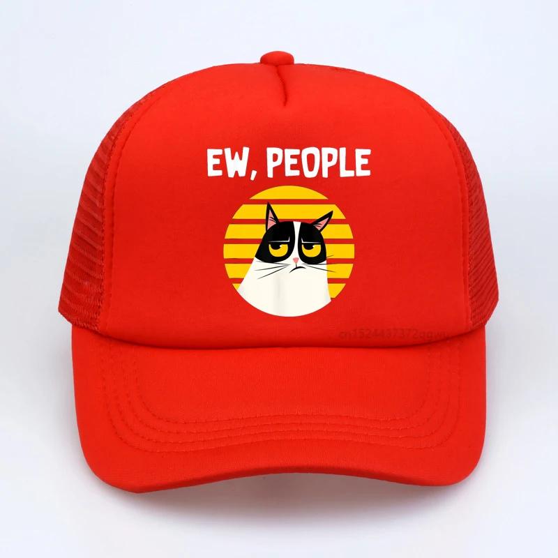 

EwPeople Cat and Best Cat Hats for Unisex Women Baseball Cap fashion mesh Adjustable Snapback hat Breathable Casual Visor hats Adjustable