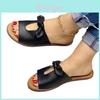 Womens Summer Flat Sandals With Bow Hollow Out For Casual Daily Wear