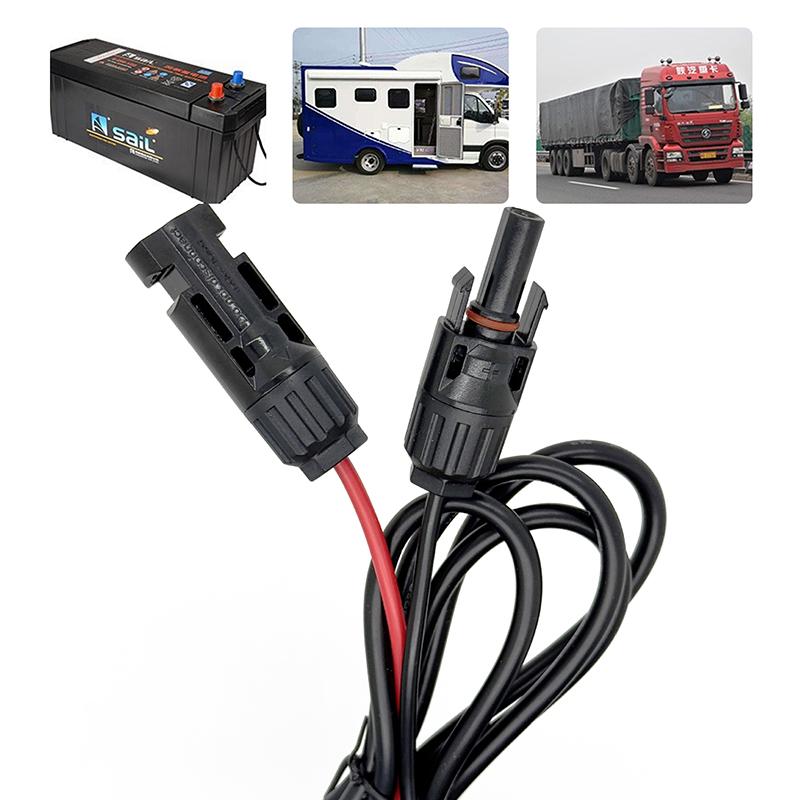 Mc4 To Dc 5521 Adapter 1.5M Extend Output Cable For Solar Panel Power Connector For Motor Home For Yacht