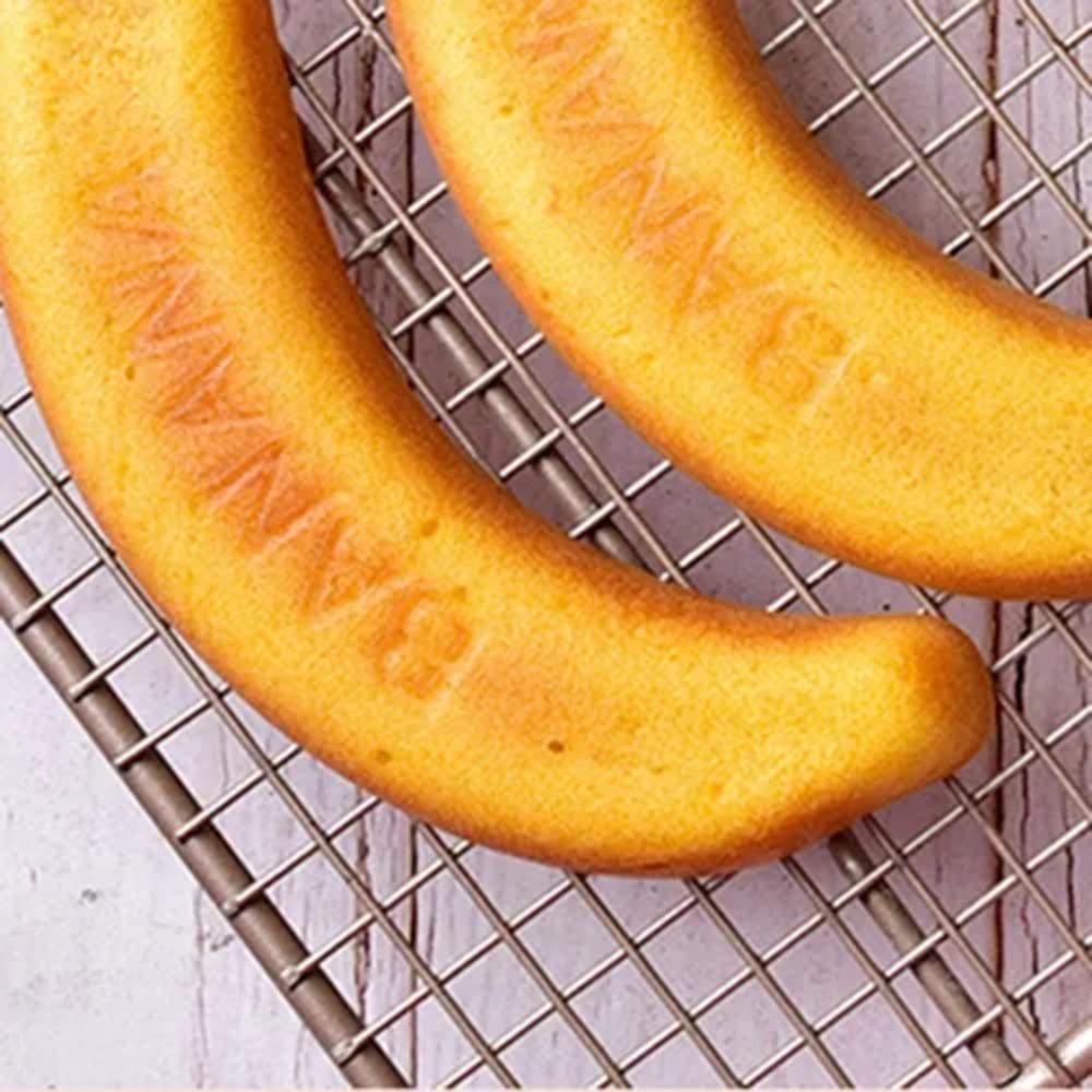 Carbon Steel Baking Pan Champagne Cake Mold Durable Banana Cake Pan  Household