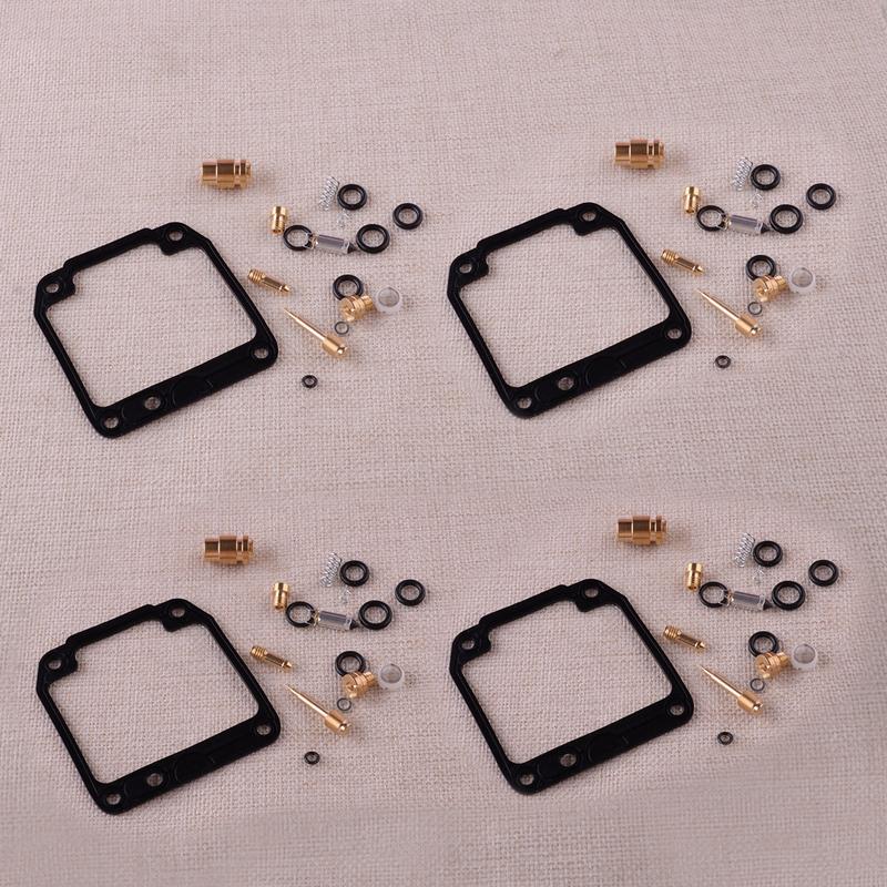 4 Set Carburetor Repair Rebuild Kit fit for Yamaha YX600 Radian 1986-1990 FZ600 1986-1988