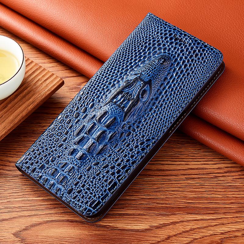 Magnetic Genuine Leather Skin Flip Wallet Book Phone Case Cover On For Honor 50 70 90 200 300 400 500 600 Pro Plus Lite Global