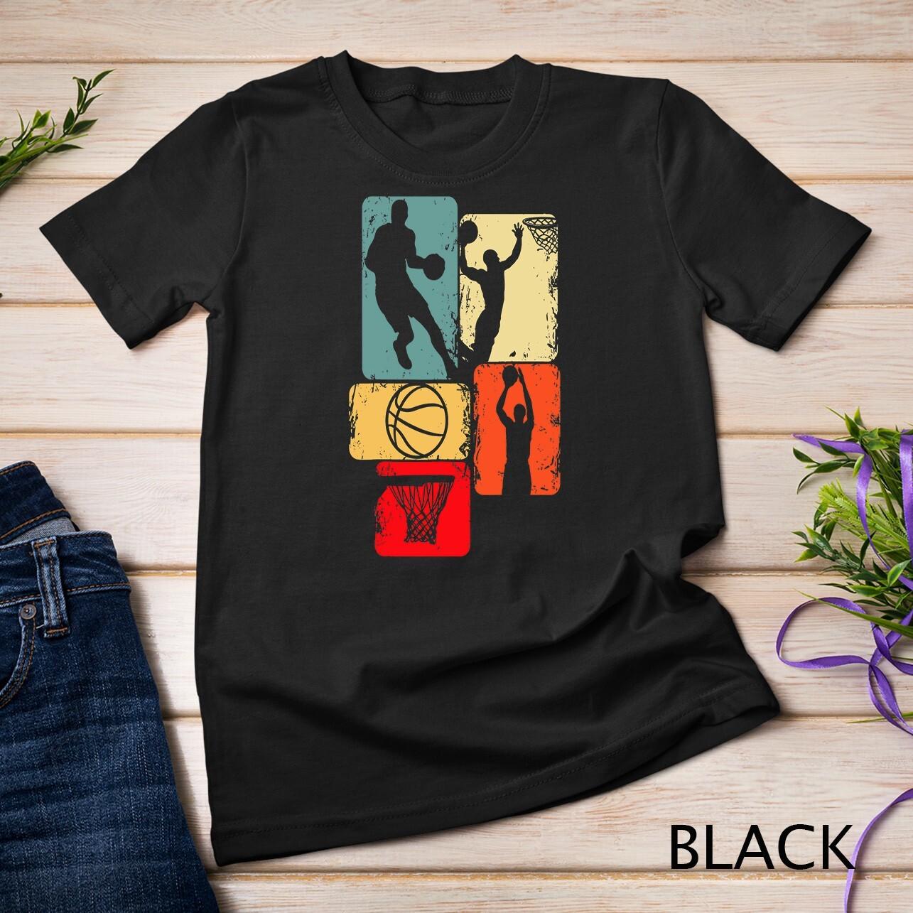 Basketball Player Boys Men T-Shirt Mens Womens Tees Top Unisex T-Shirt Mens Womens Tees Top 3XL