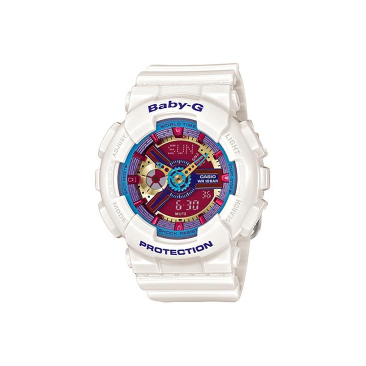 

CASIO G Shock BA 112 7A BA-112-7A Rainbow-colored Dial
