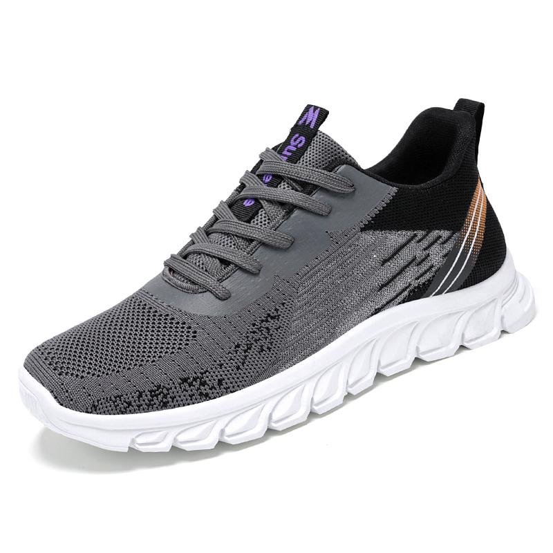 Men's Sneakers Breathable Outdoor Men's Sports Shoes for Men Lightweight Sneakers for Men Comfortable Athletic Training Footwear