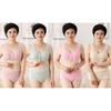 Women's Bra Plus Size Comfortable Printed Front Button Vest Underwear