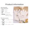 Smile Face Printing Gloves Mobile Phone Touchscreen Knitted Gloves Women Winter Thick Warm Adult Soft Mink Fluffy Gloves