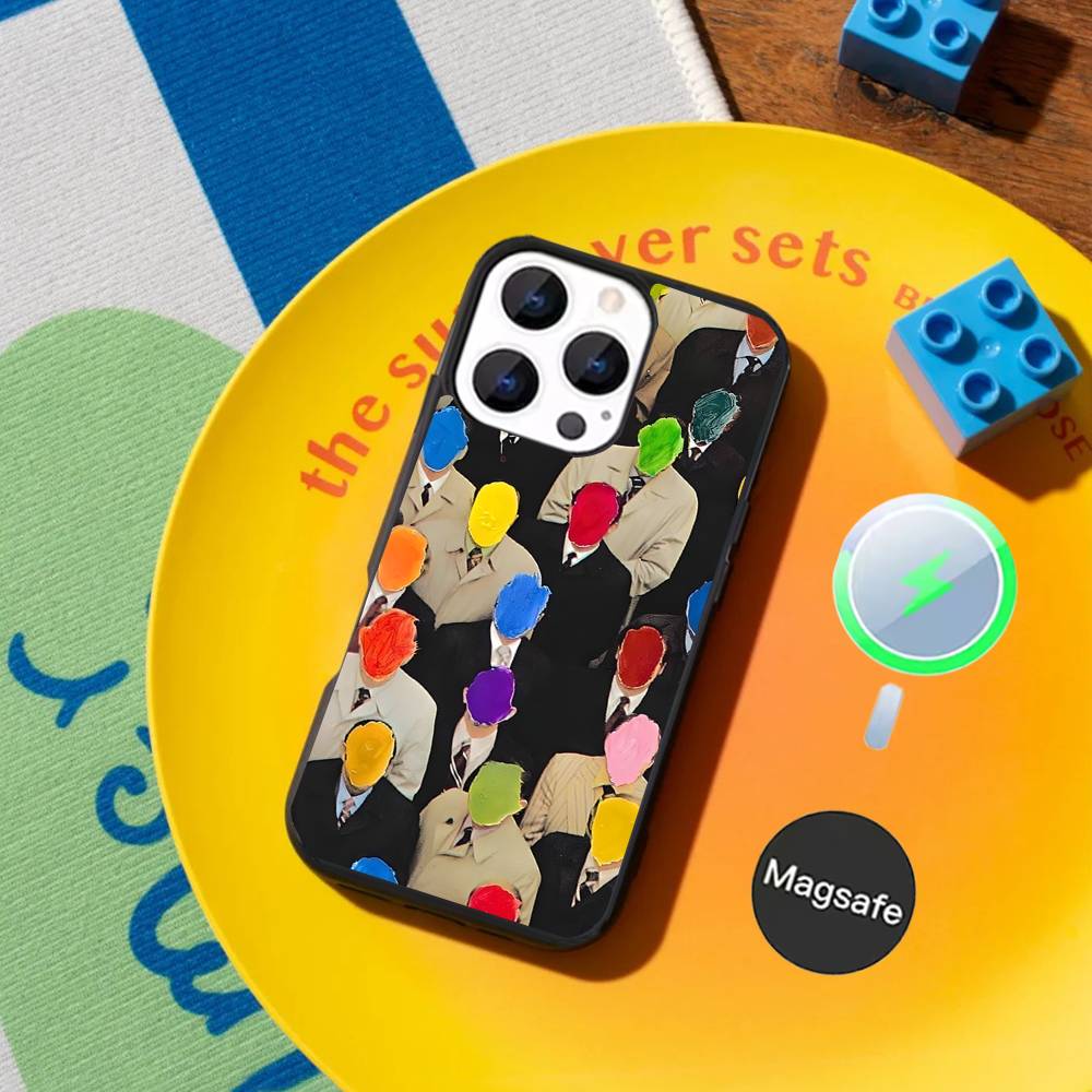 

Graffiti Phone Case For iPhone 17,16,15,14,13,12,11,Pro,Max,Plus,Mini,SE4,E Magnetic Magsafe Wireless Charging iPhone16promax