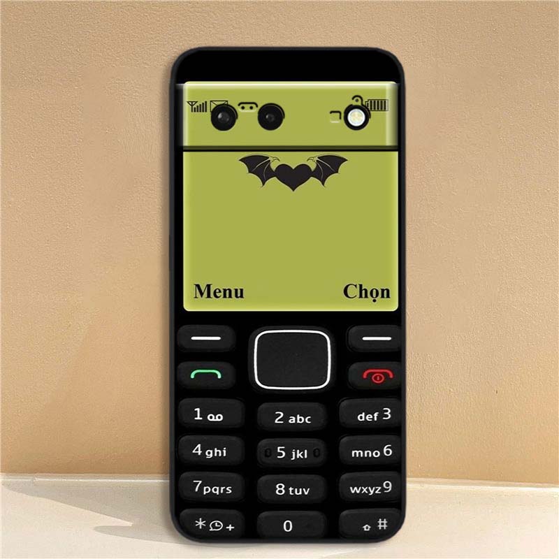 Luxury Vintage Phone Pattern For Google Pixel 10 9a 9 8A 8 7 7A 6 6A Pro XL 2024 5G Black Soft TPU Silicone Phone Case