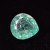 Natural Green Emerald Loose Gemstone 15.50 ct Pear Cut Making for Jewelry Making and Gem Collections