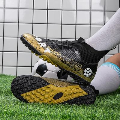 35-46 Kinder-Fußballschuhe aus Gummi mit weicher Unterseite, kurze Nägel, Kunstrasen, Jugend-Fußballschuhe für Kinder, Herren-Sport-Fußballschuhe in großen Größen