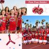 Nylon Buckle Straps Backpack Accessories Cheerleading Straps Double Pompoms Triangle Buckle Decorative Straps For Decoration Cheerleading Activities