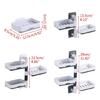 Durable Rotatable Soap Storage Box Multilayer Soap Holder Household Easy to Use