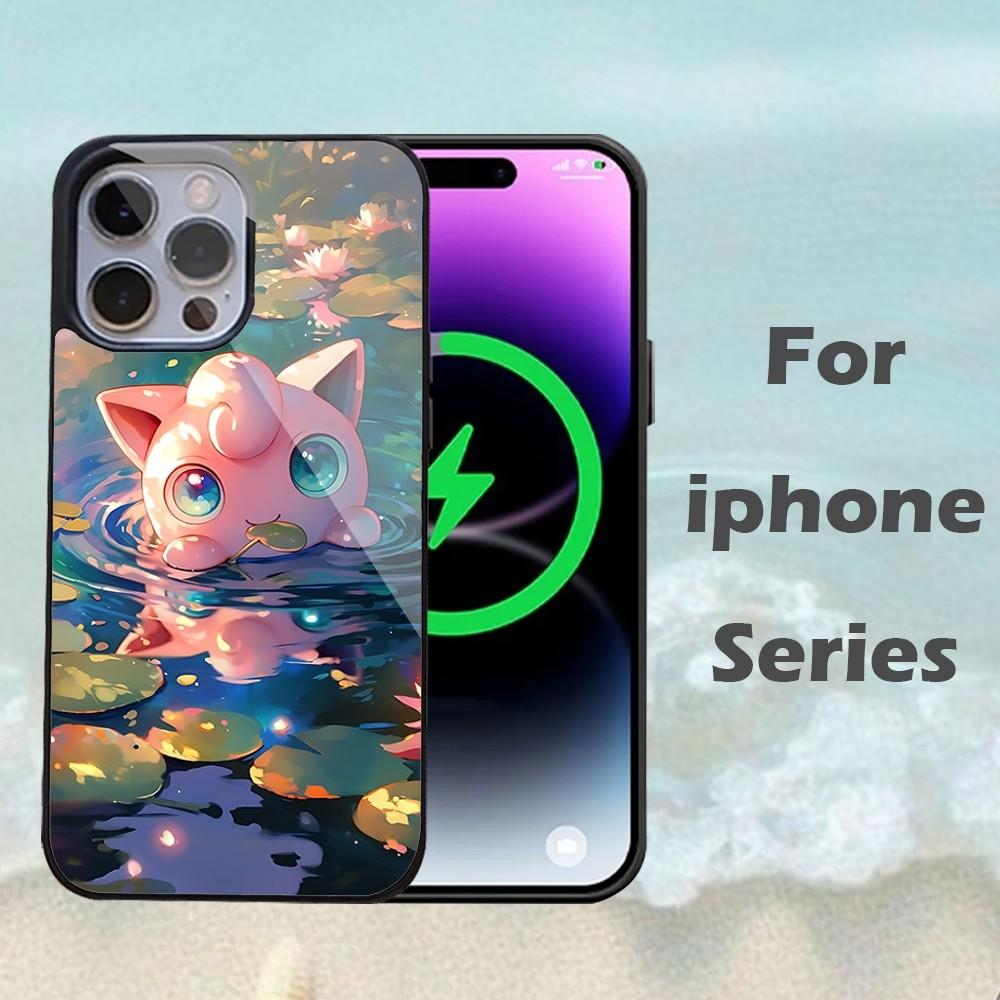 G-Jigglypuff Phone Case For IPhone 16 15 14 13 Pro Max 11 12 Mini Alex Mirror For Magsafe Wireless Charging Cover