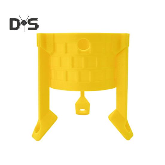 

Подставка для кока-колы, органайзер для стаканов, противоскользящая, универсальная, водонепроницаемая, устойчивая к ржавчине пластиковая стойка для хранения жёлтый