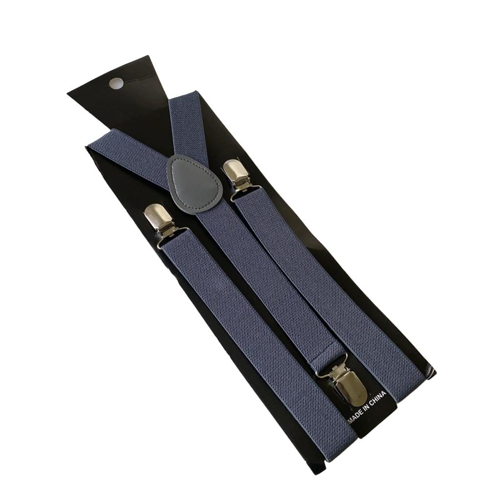 Suspenders For Men Pants Apparel Adult Suspender Man Shirt Dress Women Wedding Party Solid Colors Suit Skirt With Braces Straps
