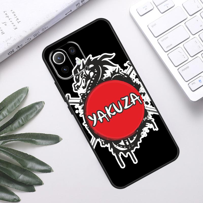 Japan Yakuza Case For POCO F5 X3 X5 Pro F3 F4 GT M5s C40 Back Cover For Xiaomi 13 12 Lite 11T 12T Pro 12X