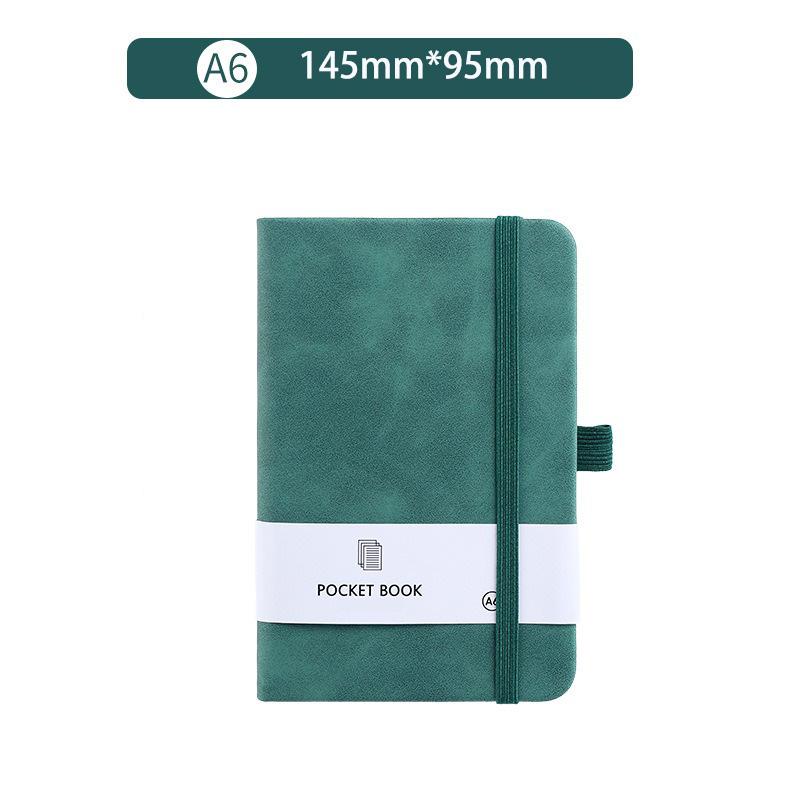 A6/A7 Pocket Notepad Sketchbook Portable 100 Sheets Portable Mini Notebook Not Drop Pages 5 Colors Notebooks And Journals