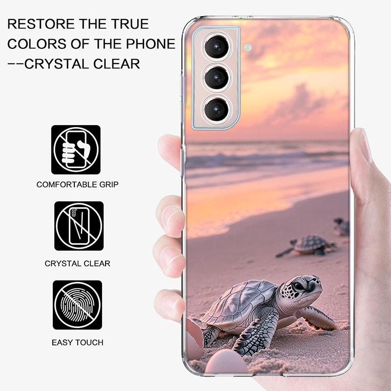 The Little Turtle Crawled Towards The Sea Phone Case For Samsung A16 A26 A36 A56 A17 A15 A25 A35 A55 A14 A24 A34 A54 A04S A05S G