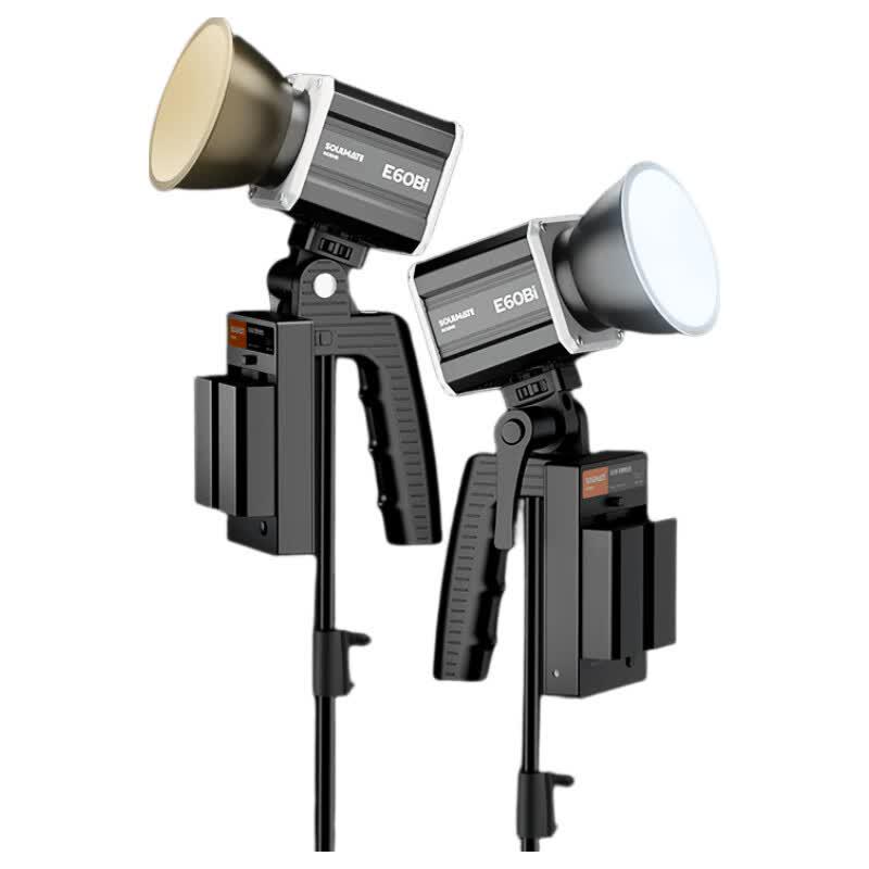 SOULMATE E60Bi 60W Bi-color COB Handheld Video Light