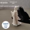 Free Shipping: Li Bai and Du Fu Playing Flute Resin Miniature - Chinese Style Landscape Ornament