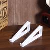 1 Pair Portable Keyboard Elevated Stand Raised Keyboard Angle Plastic Computer Keyboard Riser Monitor Holder Comfortable Typing