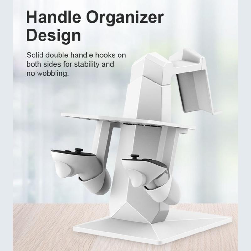 VR Stand Accessories VR VR Headset and Touch Controllers Non Slip Desktop Display Stand Holder