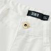 Semir Senrou Women's Summer Cool Frayed Wide-Leg Cropped Jeans