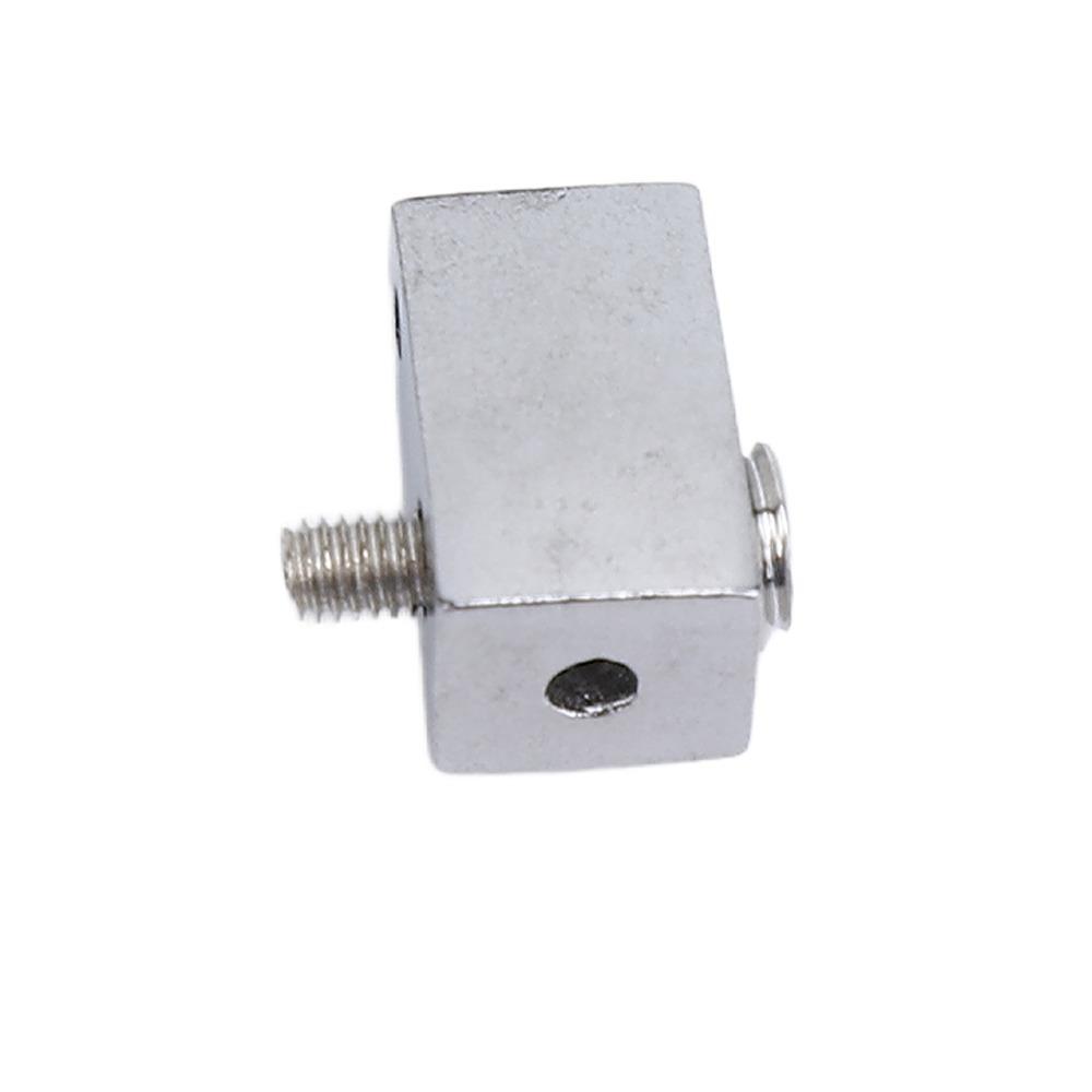 6PCS With Pins And Wrench Split Type Bridge Lock Metal Guitar Parts  Electric Guitar серебряный