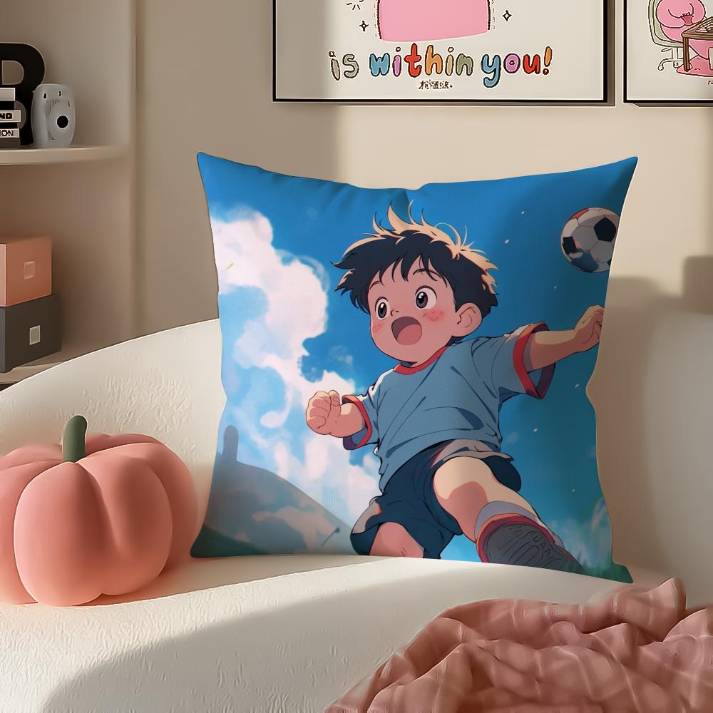 

Competitive Sport Football Cushion Cover Pillowcase Short Plush Invisible zipper Room Sofa Cushion Cover 30X30cm