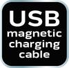 Rechargeable headlamp 600 lm USB magnetic charging CREE XPG3 LED
