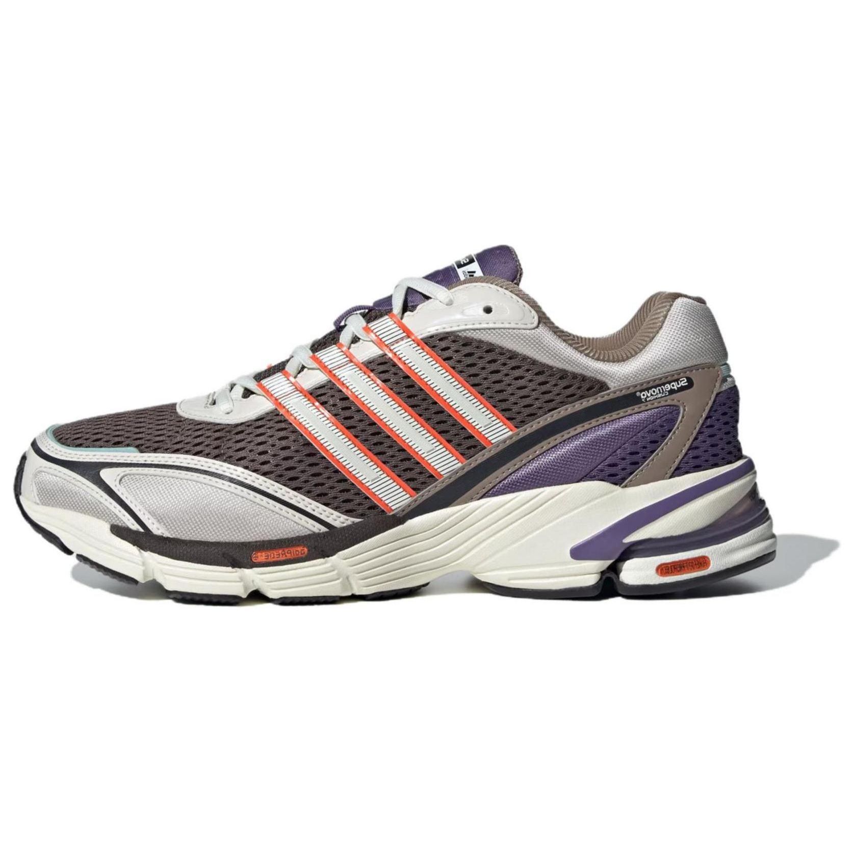 Adidas Originals Supernova Cushion 7  Taupe Grey Purple  Unisex Retro Running Shoes IH5974 36