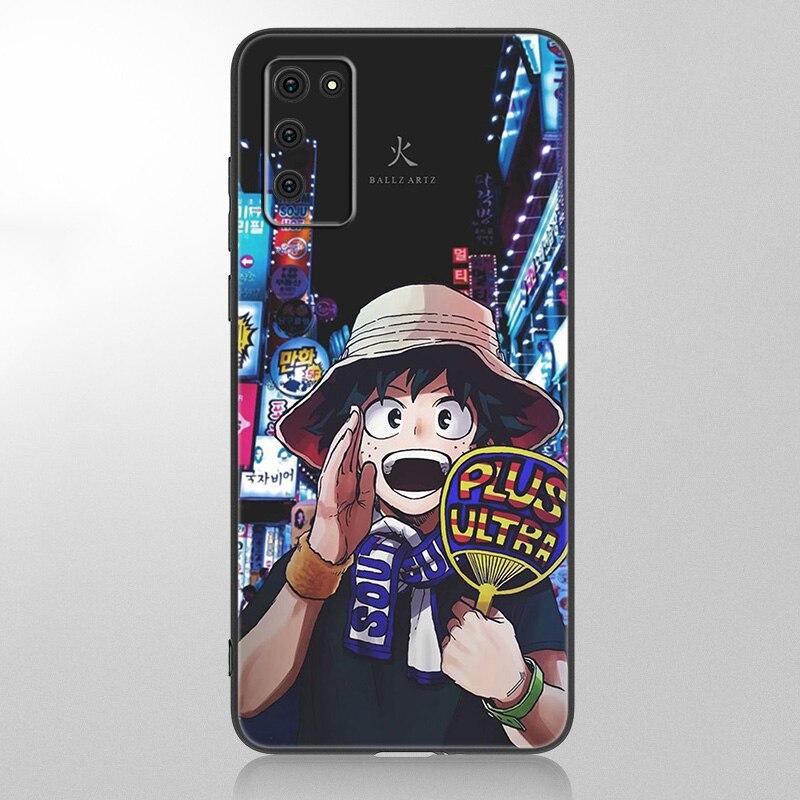 

Чехол My Hero Academy Midoriya для Samsung Galaxy A12 A02S A22 A32 A52 A72 A71 A51 A41 A31 A21 A11 A50 A70 A10S A20S, черный чехол Samsung A72