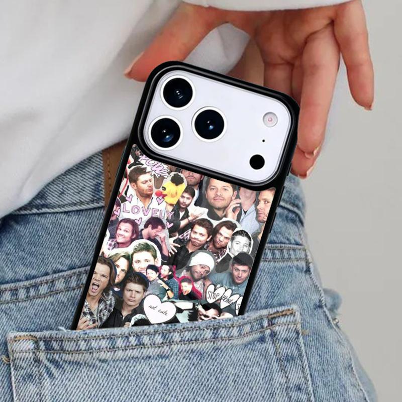 Supernatural Collage Phone Case for iPhone 17ProMax 12 13 14 15 16e 17 Pro Max Plus Air Cover