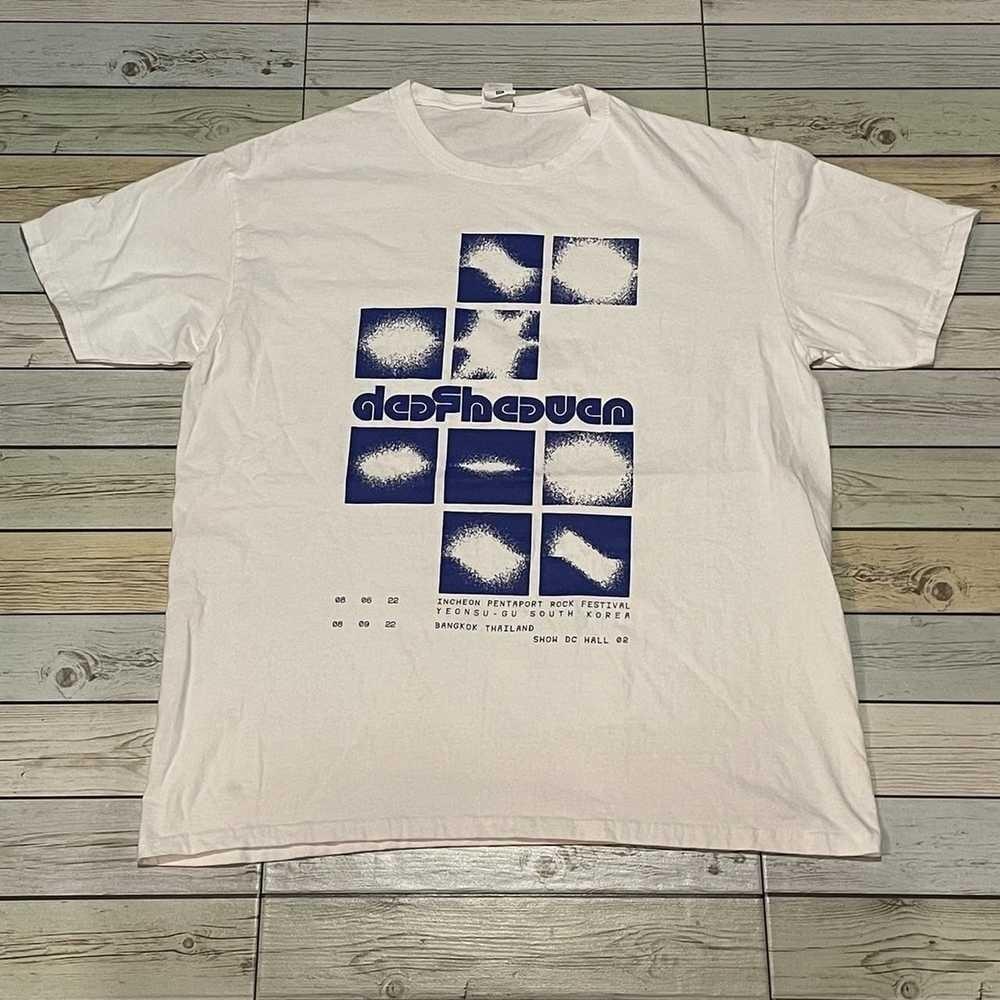 Rare Deafheaven Bangkok Show  Short Sleeve T White Shirt All Size AQ53 Unisex T-Shirt XXL
