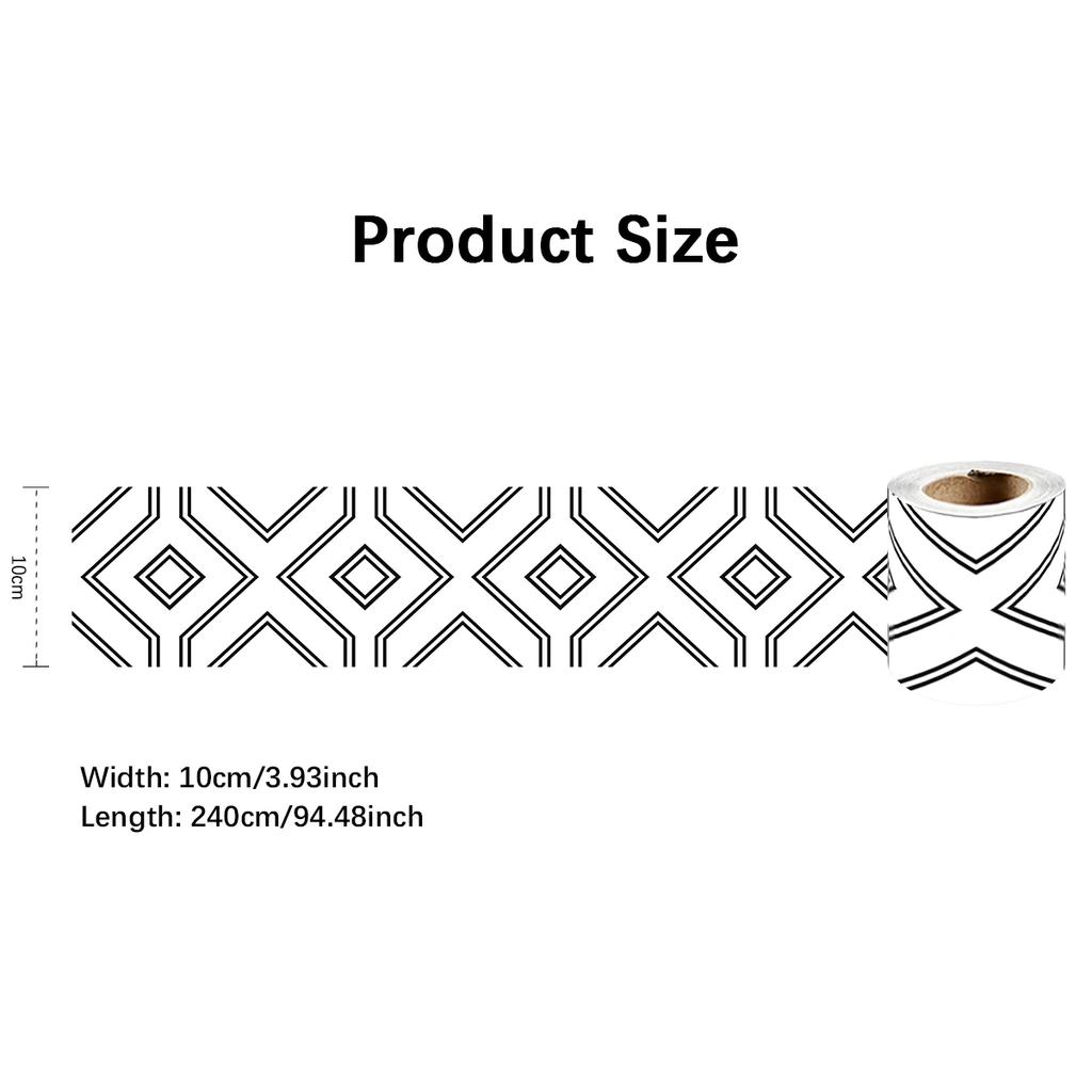 Eco-Friendly PVC Wall Panels, Peel & Stick Baseboard Trim, Decorative Skirting for Home Interior, Non-Toxic DIY Decor Art