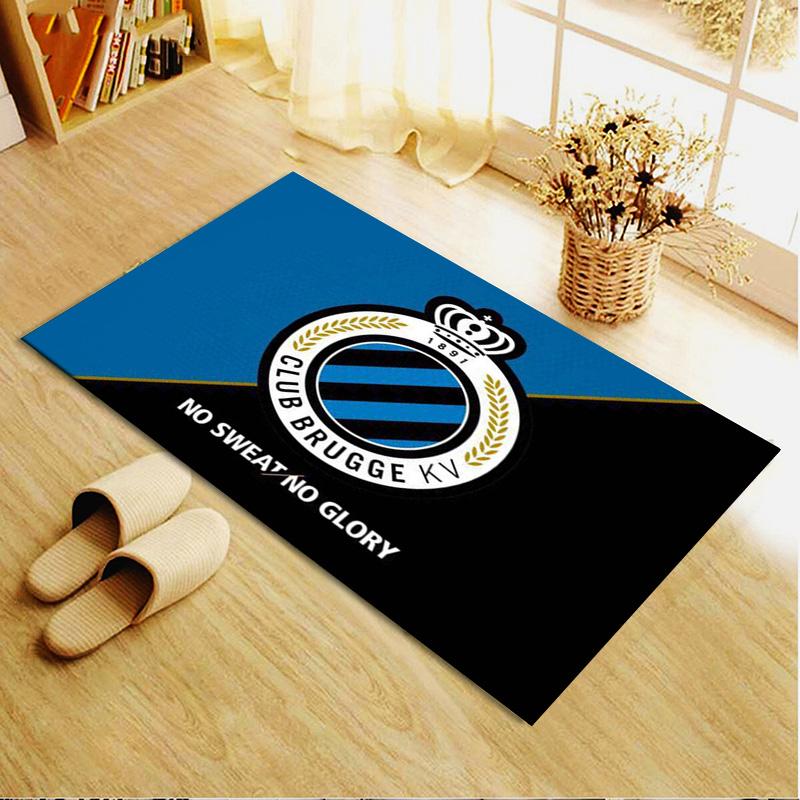 Club Brugge Logo Carpet Rug for Living Room Bedroom Home Sofa Decoration,Kids play Non-slip Floor Mat