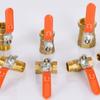 Sturdy Brass Materials 3/4 Inch BSP DN20 Brass Round Valves Home Accessory for Plumbing and Irrigations Supplies