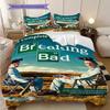 Enigmatic Faces Shadows Three-piece set (1 * duvet cover + 2 * pillowcase, without core) 2D Flat Soft and comfortable Duvet cover and pillowcase