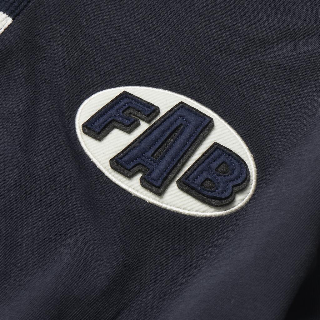Gameoncheupaeb Stripe Patch Rugby Shirts (Navy)