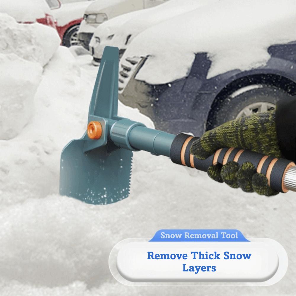 Extendable Snow Brush Retractable Ice Scraper Portable Snow Removal Tool Cars & SUVs