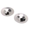 2Pcs Finger Cymbals Pure Copper Wear Resistant Easy Grip Finger   for Dance Party Holiday