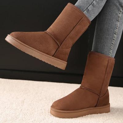 2025 Winter New Comfortable Platform Bottom Designer Women Snow Boots Office Walking Shopping Women Boots Chaussure Femme Mujer